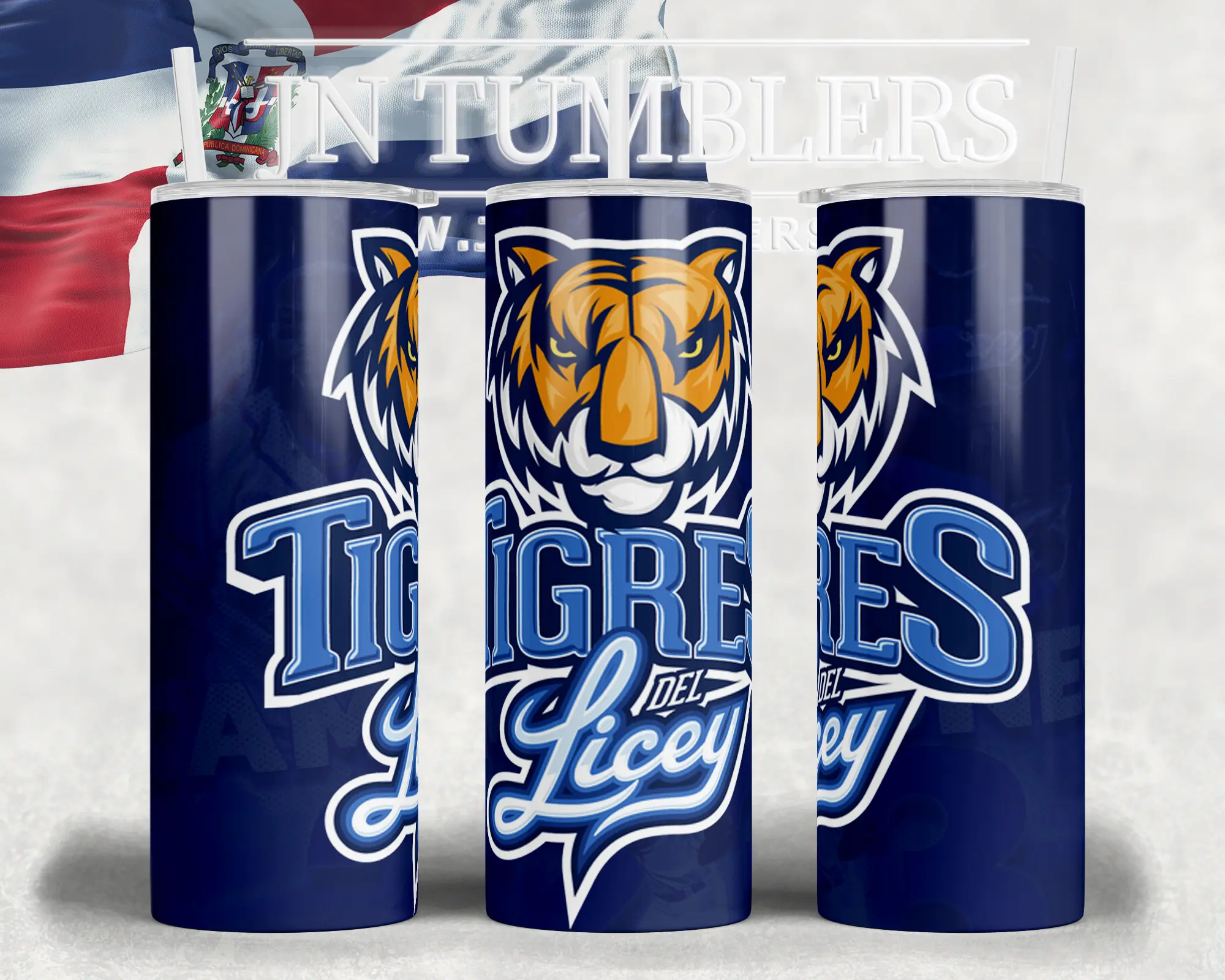 Tigere del licey - 20 oz tumbler