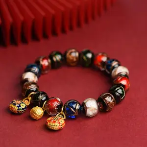 Bead Lucky Bracelets (Meaning of the Bead:Green-Career,Blue-Health,Yellow-Fortune,Red-Love,White-Achievement))