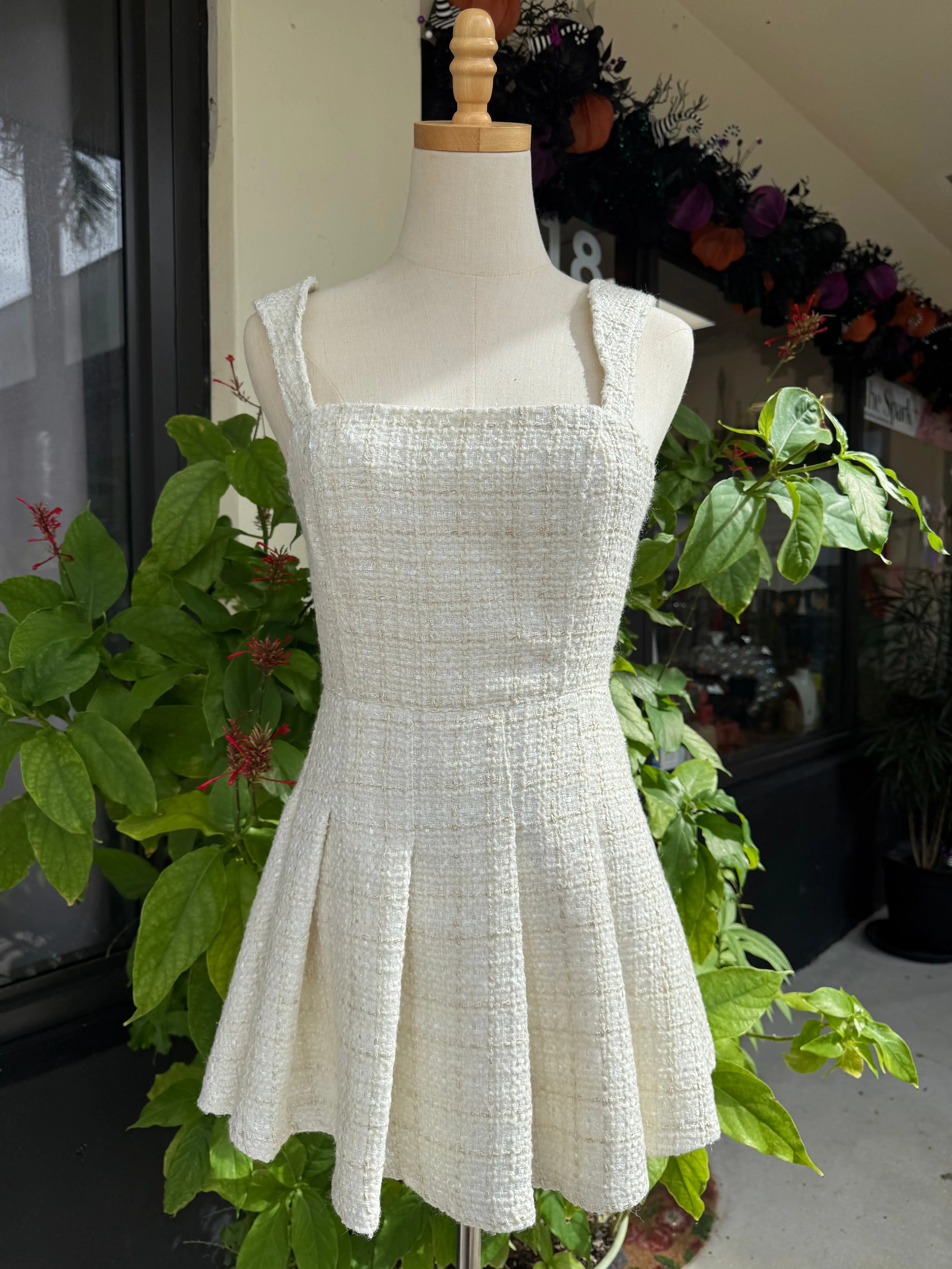 Helena Tweed Romper