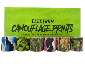 Electrum 2" Camo Print Cohesive Sensi Wrap Grip Tape