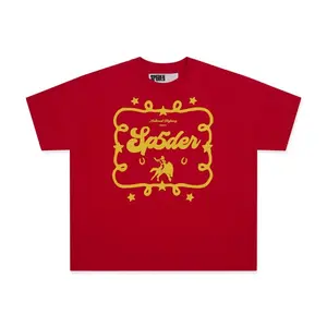 Sp5der Rodeo Poster Tee Red (men) by StockX