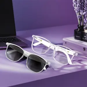 2026 New Wireless Multifunctional Smart Glasses Sunglasses With Call Music Open Audio HIFI Sound Dual Magnetic Fast Charging Touch Control For Daily Commute Outdoor Sports Digital Gift