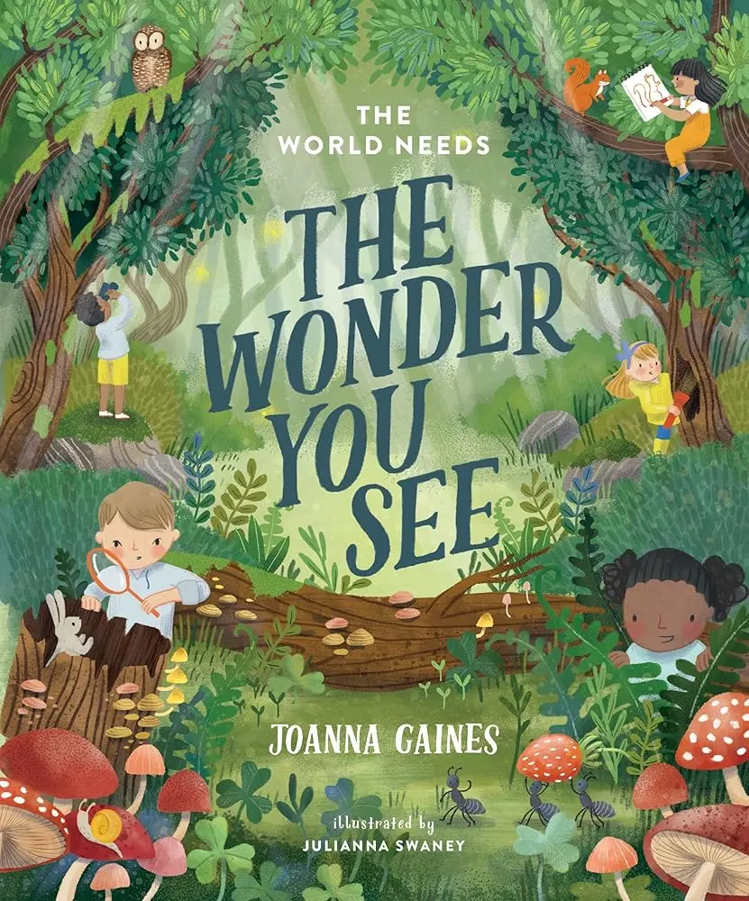 Children's Literature & Art Companion Book - "The World Needs the Wonder You See", Art-Focused Book for Kids to Explore Unique Drawing Perspectives, Ideal for Classroom Story Times, Encourages Kids To Explore Drawing Perspectives