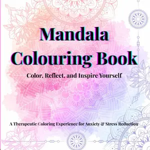 Mandala Colouring Books for Adults: A Therapeutic Colouring Experience for Anxiety & Stress Reduction Paperback – Large Print, April 3, 2025