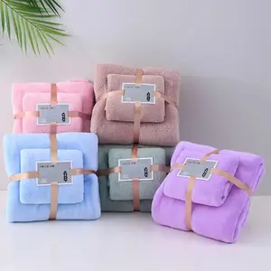 Bath/Hand Towel Set - Luxuriously Soft, Absorbent and Quick Drying