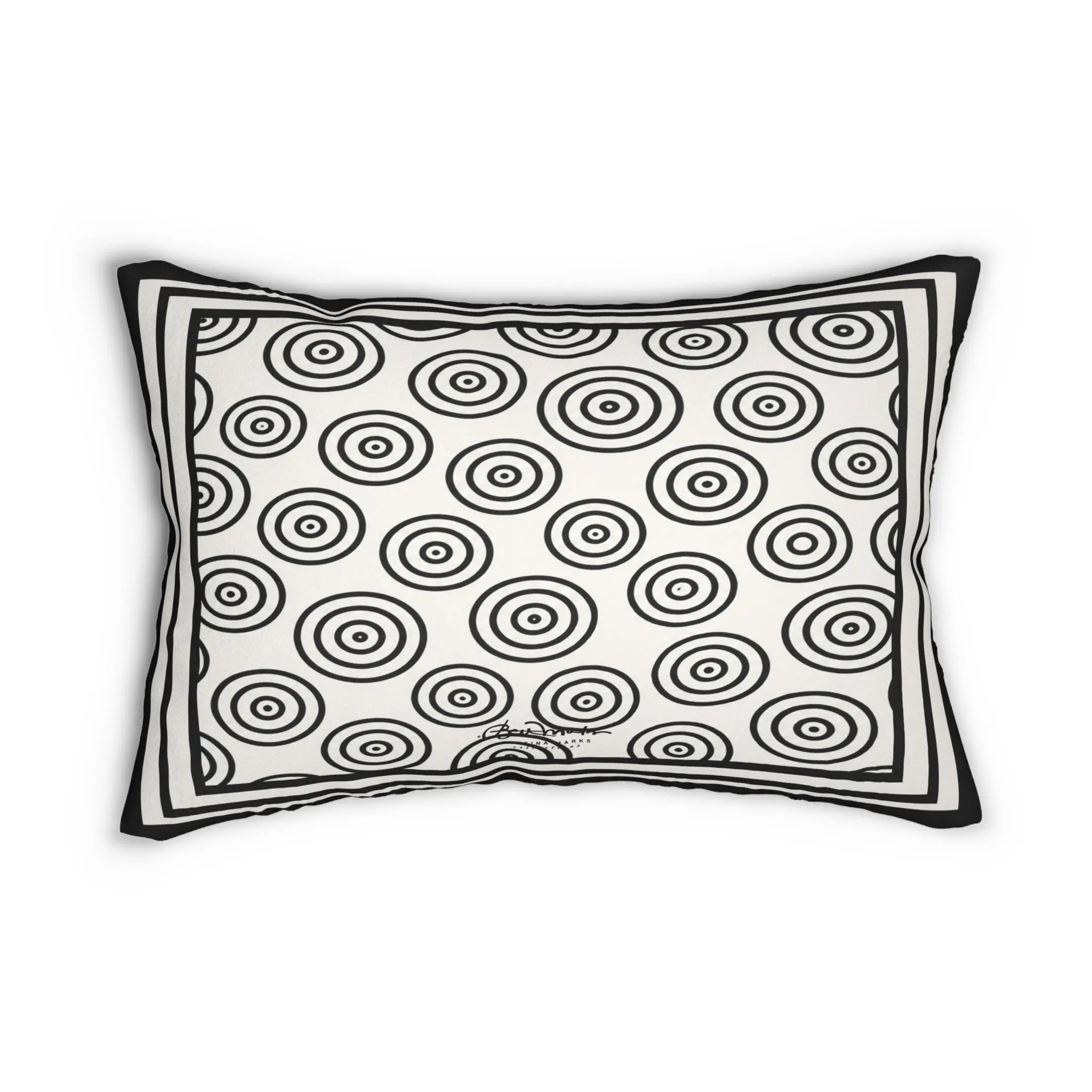 B&W Target Lumbar Pillow