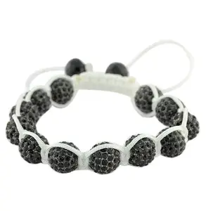 Disco Black White Bracelet