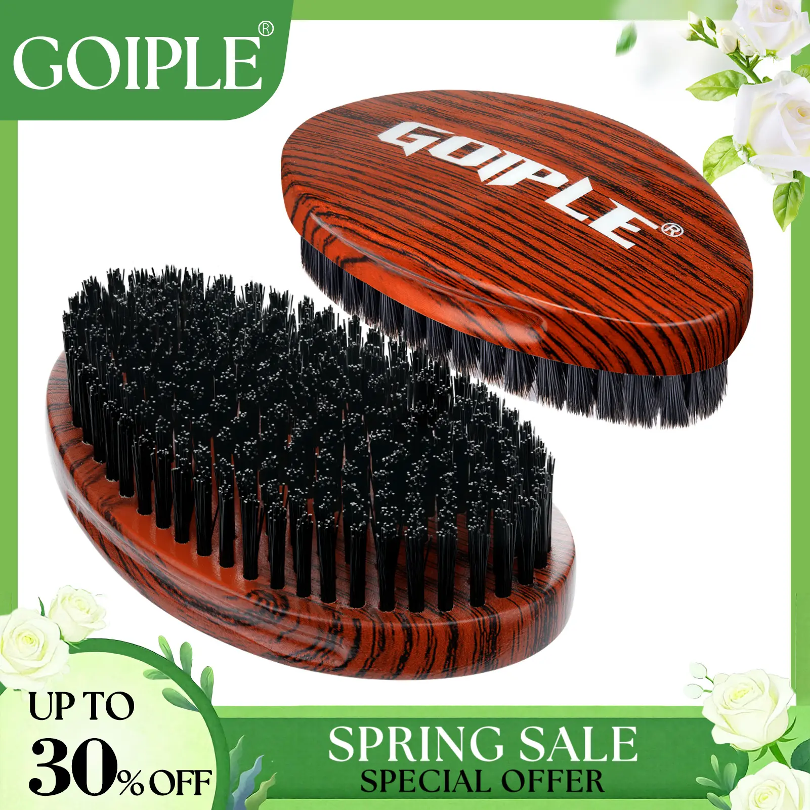 Red 360 wave brush