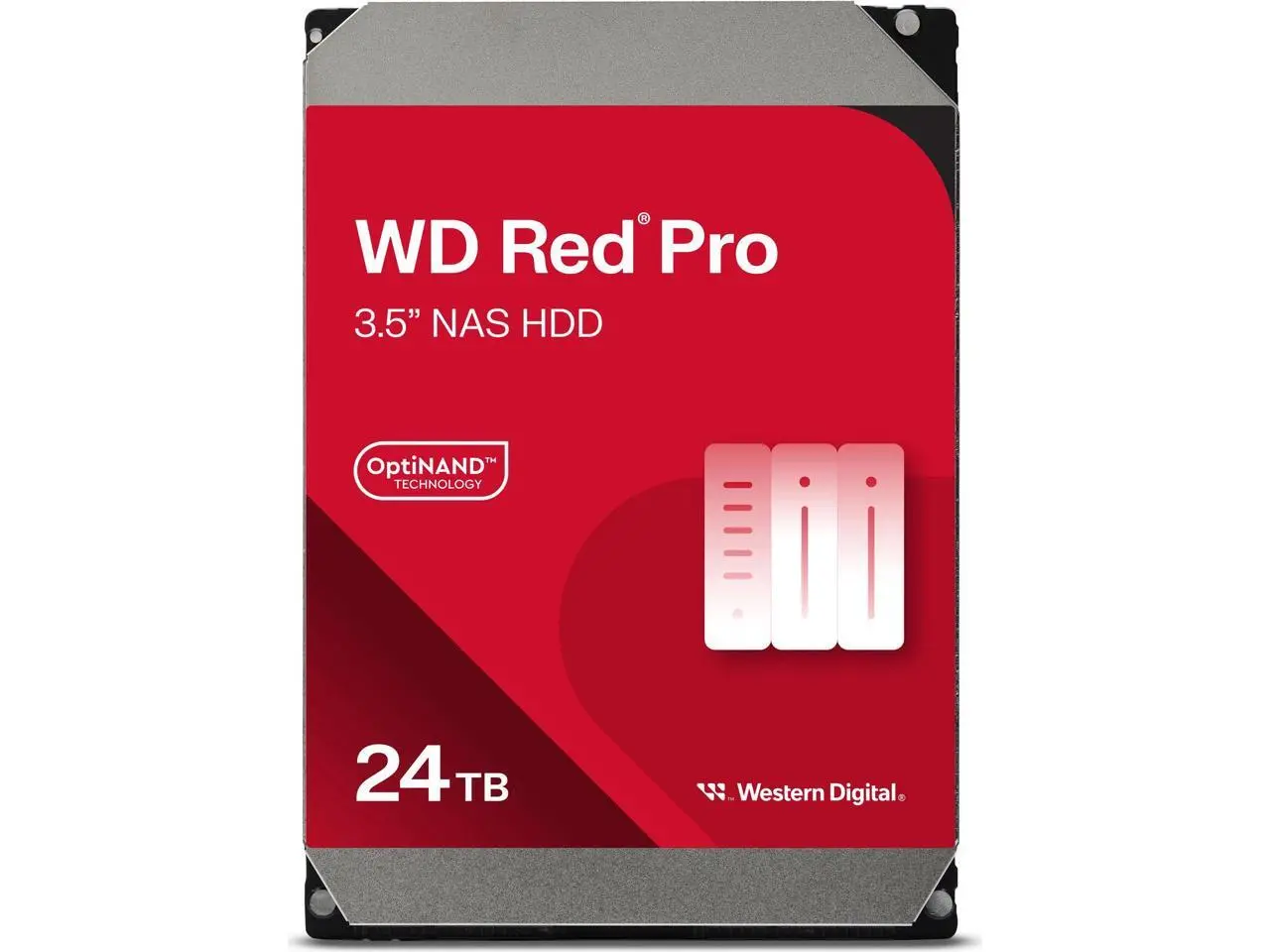 Western Digital Red Pro WD241KFGX 24TB 7200 RPM 512MB Cache SATA 6.0Gb/s 3.5" HD OEM