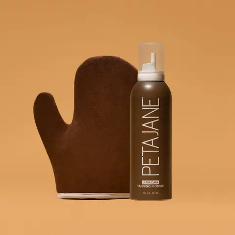 The Starter Bundle - Ultra Dark Peta Jane Beauty Self-Tanning Mousse & Self-Tanning Mitt for All Skin Types