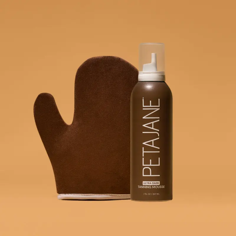 The Starter Bundle - Ultra Dark Peta Jane Beauty Self-Tanning Mousse & Self-Tanning Mitt for All Skin Types