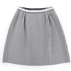 Pre-owned Dior Cotton Small Leather Goods Christian Checkn Gingham Check Skirt