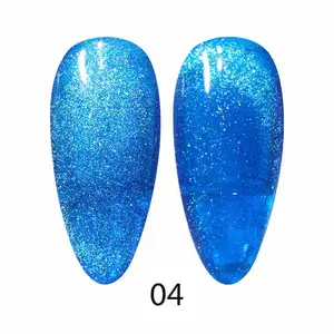 9D Cat Eye Smoothie #04 - Galactic Sapphire 9D Cat Eye Smoothie #04 - Galactic Sapphire