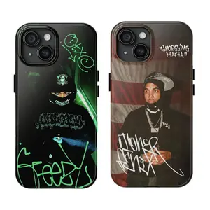 Shoreline Mafia Phone Case, OhGeesy and Fenix ​​Flexin Phone Case Compatible with iPhone 16 15 14 13 12 11 X SE and Samsung S25 S24 S23 S22 S21