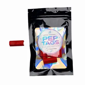 PepTagTM Single Labels for .5mL Pins | Color-Coded Routine Organizer Tags | 7 Count Set