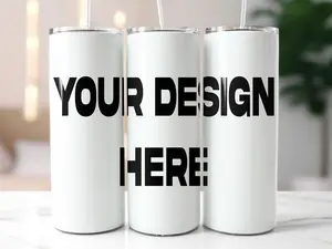 20oz Custom Skinny Tumbler – Personalized Insulated Cup for Drinks