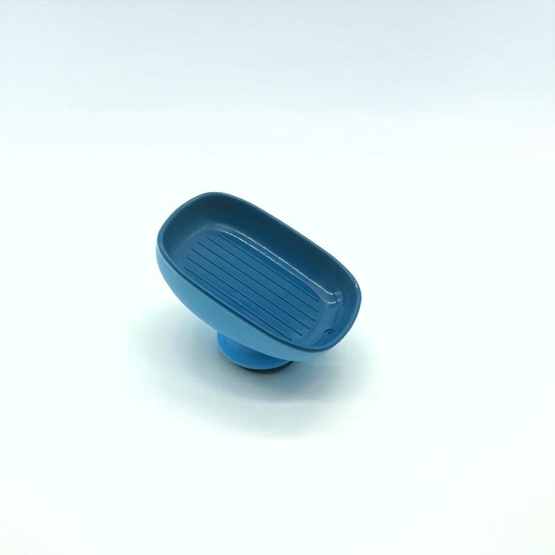 Adjustable-Angle Soap Holder – Punch-Free Suction Cup with Detachable Tray & Drainage Hole, Stylish New Design