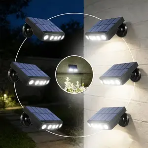 Outdoor Wall Light Motion Sensor, Auto Operation Camera Style Safety, Warm White Dual Color Yard Patio Lighting with Natural Air Circulation Mother’s Day Gift,Father’s Day Present