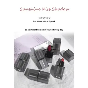 armosu Mirror Water Gloss Lipstick Non-Fading Matte Velvet Long-Lasting Natural Brightening Matte Moisturizing Lipstick In Stock