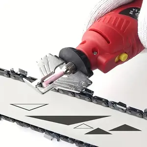 Electric saw sharpening kit - Electric chain polishing accessories kit - tool for saw teeth - Electric saw chain - tooth polishing rod - Hardware tools - accessories for electric chain