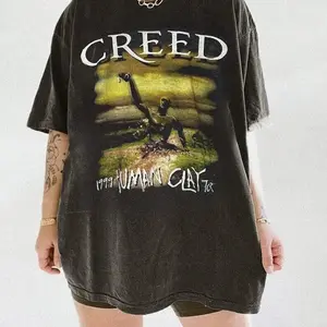 Vintage Creed band Human Clay 1999 Tour Unisex T-Shirt