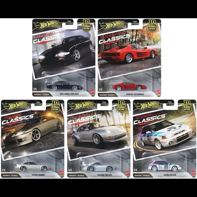 Hot Wheels Modern Classics Full Set