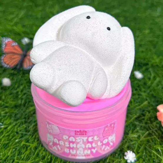 Pastel Marshmallow Bunny Slime