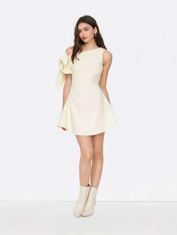 one dance asymmetrical mini dress plum - TikTok Shop