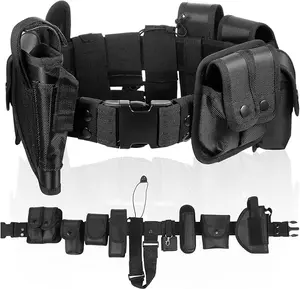 10 in 1 Duty Belt Utility Belt |   Ultimate Tactical Belt Set for Law Enforcement, Versatile Police Security Guard Military Modular Equipment System Molded Duty Belt