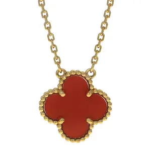 Pre-owned Van Cleef & Arpels Vintage Alhambra Pendant Necklace