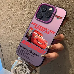 Hot Lightning M-McQueens Phone Case Suitable for iPhone 17 16e 16 15 14 13 12 11 Mini Pro Max Air X XR XSMAX 8 7 Plus Anti Fall Matte Back Cover
