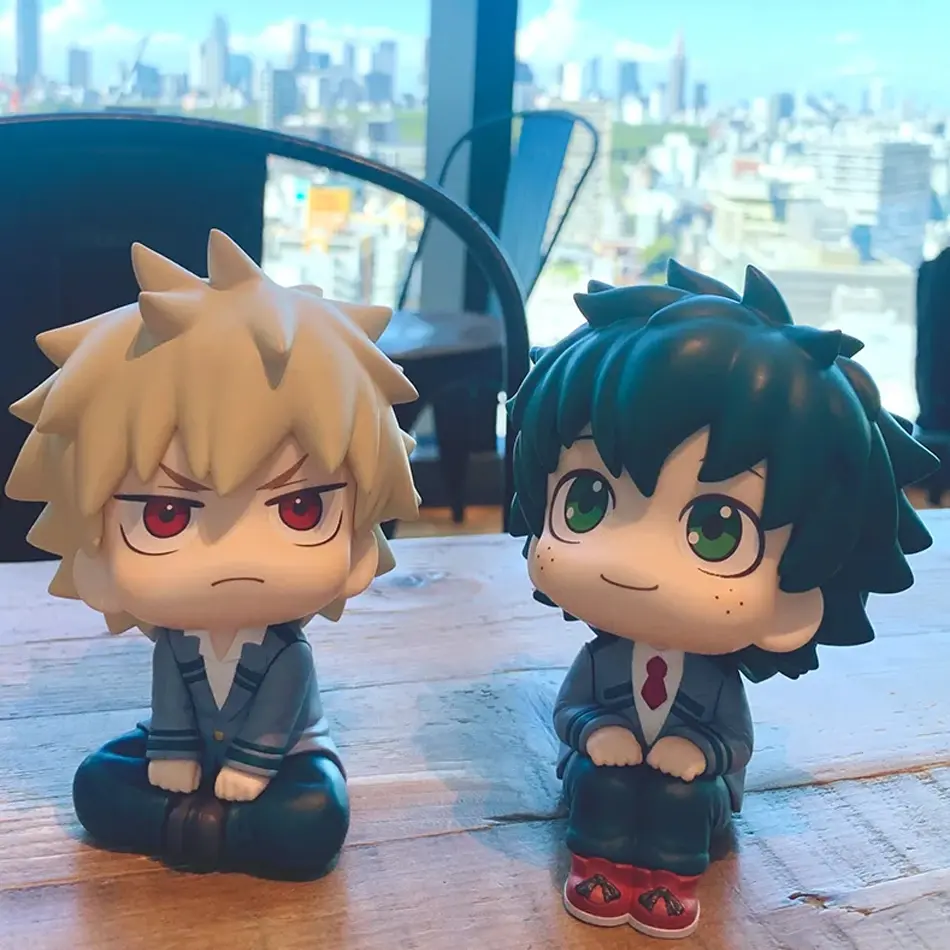 LookUp My Hero Academia Model Figure - Midoriya Izuku, Bakugo Katsuki, Todoroki Shoto Action Figure - Party Gift for Anime Fans (Home & Festive Party Supplies)