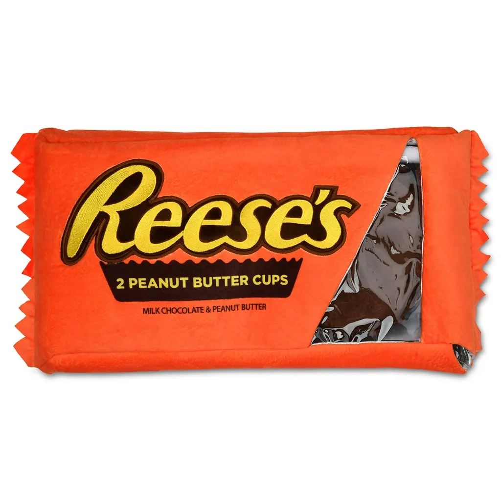 iscream REESE'S PEANUT BUTTER CUPS PACKAGING PLUSH
