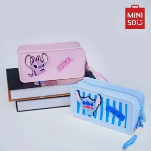 Disney Stitch Silicone Makeup Bag – Waterproof, Cute Cosmetic Pouch for Travel & Daily Storage, Multi-Functional, cozyvibes