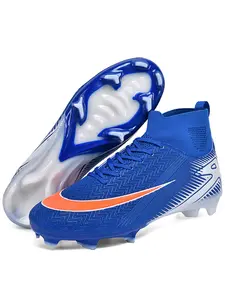 Men's & Women's Football Shoes, Adult Youth Lawn Training Sports Shoes, Indoor Outdoor Use, Durable Lightweight Professional Fg Shoes