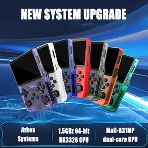 R36S Retro Handheld Game Console — Supports multiple games, 3.5-inch screen with smooth display resolution, 128GB large-capacity storage — An ideal Christmas gift for Thanksgiving and Black Friday