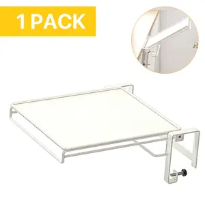 Foldable Table Board, Portable Structure, No-Drill Installation, Multi-Functional for Study Room Bedroom Kitchen