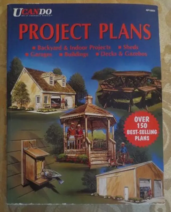 USED-Ucando Project Plans - Backyard & Indoor Projects - Sheds - Garages - Buildings - Decks & Gazebos - Over 150 plans by Anonymous (Paperback)