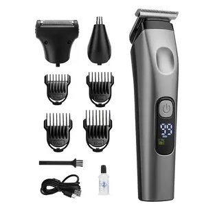 Beard/Hair Shaver for Men - All-in-One MensGrooming Kit with Trimmer for Beard, Nose,face, Cordless Hair Clippers Electric Razor ForThe Whole Family,Perfect Mens Gift