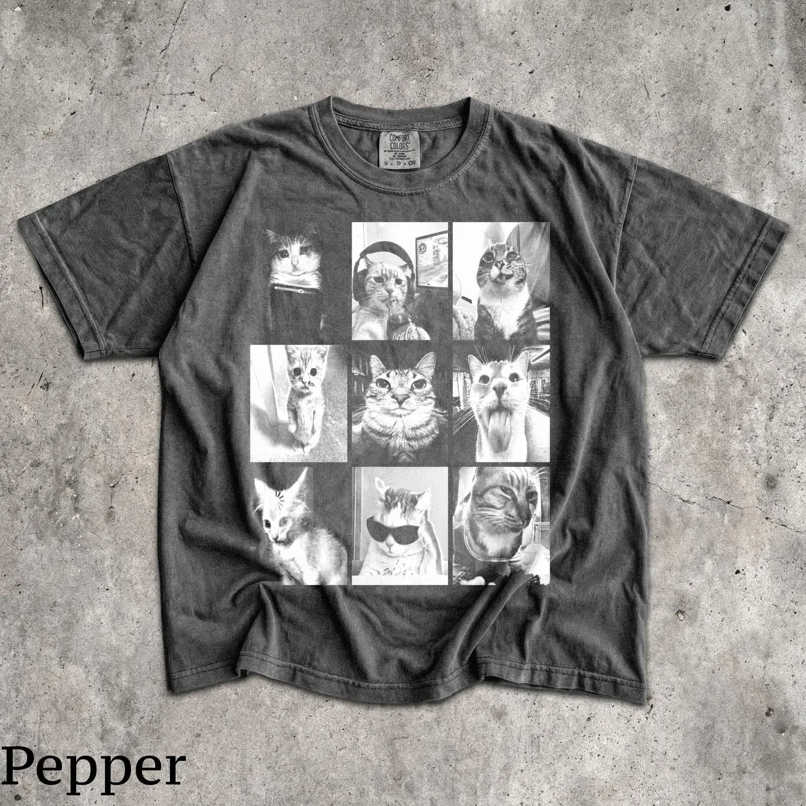 Cat Memes T-shirt - Men & Women's Unisex Graphic Tee
