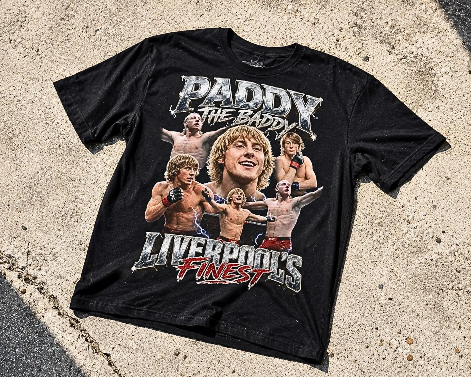 Paddy Pimblett Graphic Shirt, The Baddy Shirt, Full Color, For Men, For Women, Casual, Classic Fashion, Tee Print