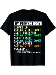 Gaming Apparel - Gamer Gifts for Teen Boys & Men Short Sleeve T-Shirt