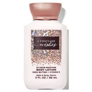 SALE - Bath and Body Works Super Smooth Body Lotion Travel Size 3 Oz. (A Thousand Wishes)