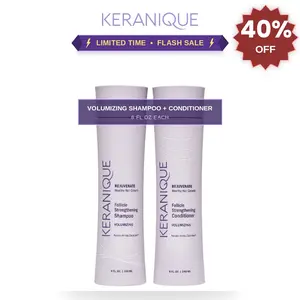 Keranique Volumizing Follicle Strengthening Shampoo & Conditioner Set