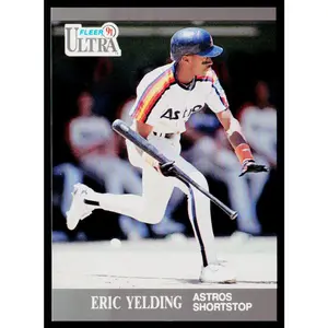 Eric Yelding 1991 Ultra #141 Houston Astros