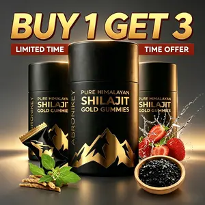 [Brand Day] Shilajit Gummies — Last Chance! Limited-Time Offer: Don't Miss Out! | No Added Sugar | 60 Gummies