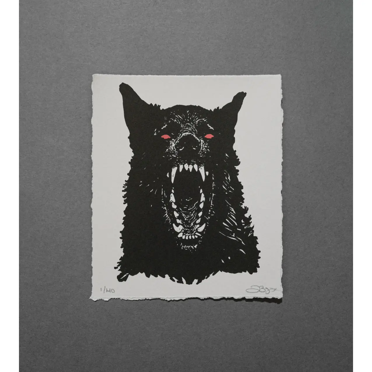 The Wolf - High-Quality Print