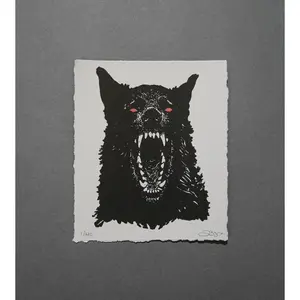 The Wolf - High-Quality Print