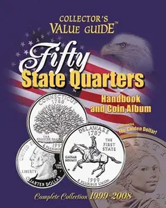 USED Book - Fifty State Quarters Handbook and Coin Album (Collector's Value Guide) by CheckerBee Publishing Staff (Paperback) - english