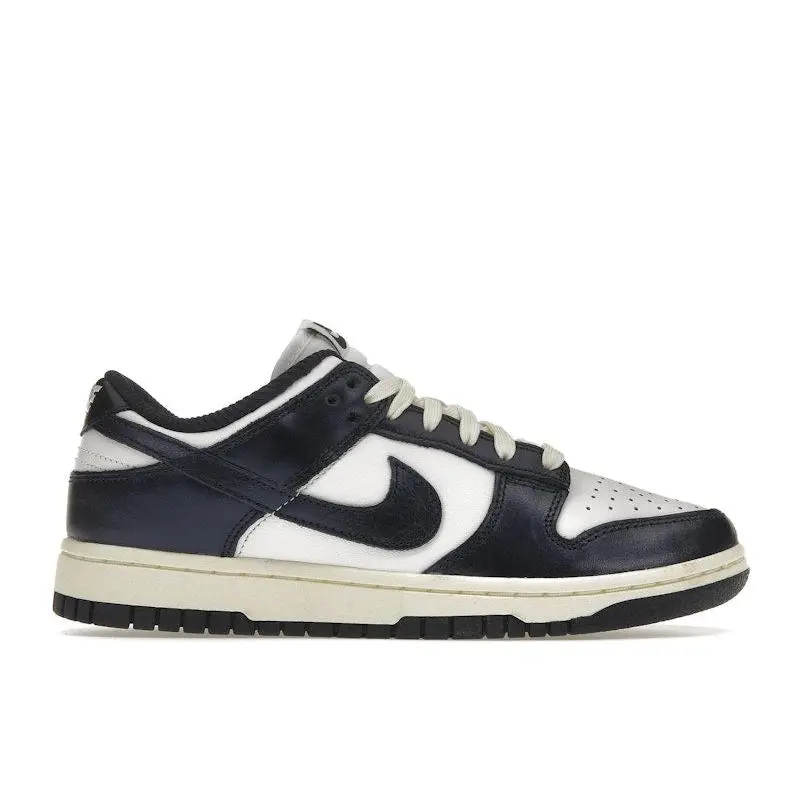 Nike Women's Dunk Low PRM Vintage Navy, from StockX Nike Women's Dunk Low PRM Vintage Navy, from StockX